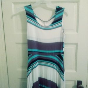Jersey dress. Multi color